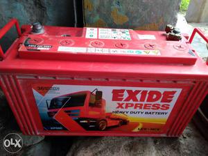 Red Exide Xpress Vehicle Battery