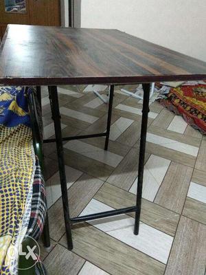 Strong wooden table, minimally used. Buyer will
