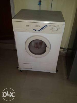 White IFB Front-load Washer. With Base stand.