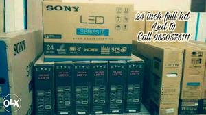 24"Sony LED Series 6 Boxes full hd with warranty
