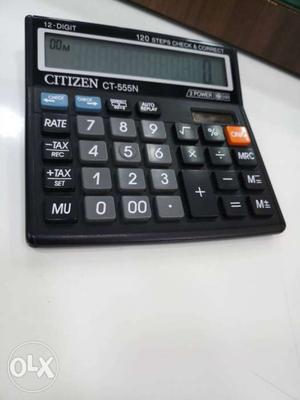 Black Citizen CT-555N Desk Calculator