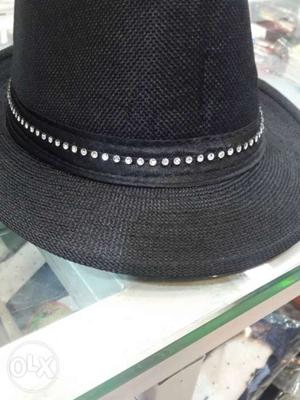Black Pandora Hat
