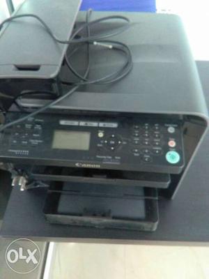Black Printer Machine