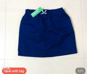 Blue Skirt from United Colors of Benetton. Brand