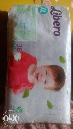 Brand new child diaper pack of 36 pieces. XL size