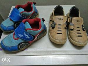 Branded light weight kids shoes fit upto 3-4 year
