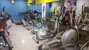 Complete gym and cardio in new condition