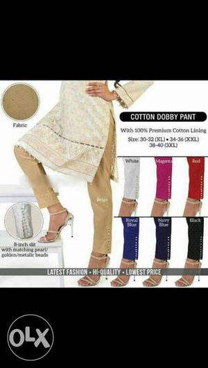 Cotton Cobby Pants