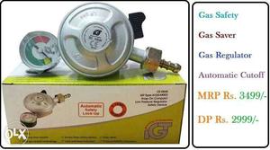 Gray Gas Regulator With Box