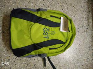 Green And Black GST Backpack
