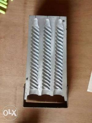 Long spiral candle mould,made of aluminium