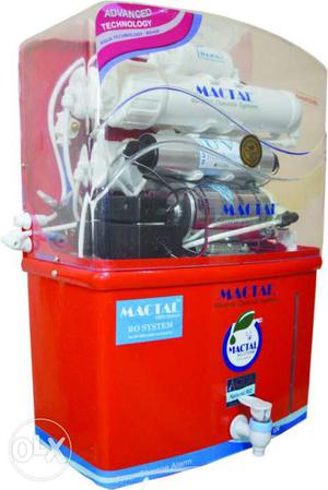 New B rand Red Mactal Water Purifier