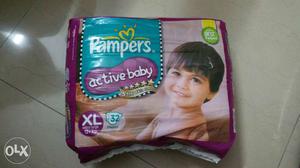 Pampers active baby xl - original - seal packed