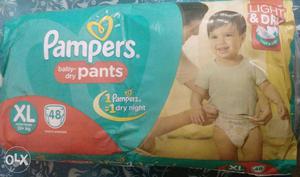 Pampers pants XL size, 48 pieces