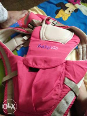 Red colour baby hanging bag