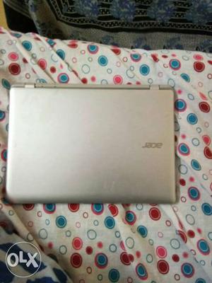 Silver Acer Laptop Computer