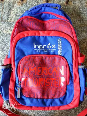 Super American tourister bag with warranty