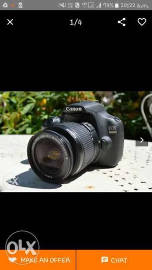 Want to sell my canon d its 10 month old with
