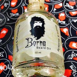 Borna Beard Oil for More Details Contact inbox