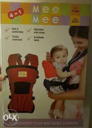 Brand new condition baby carrier with comfortable