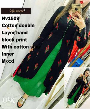 Brand new selfie kurti..free delivery..in XL