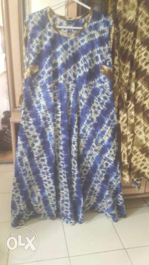 Ladies Ckurti Rayon Print Xxl Size
