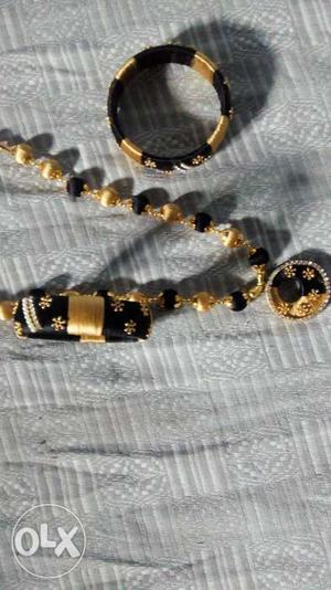 Necklace chain bangle set