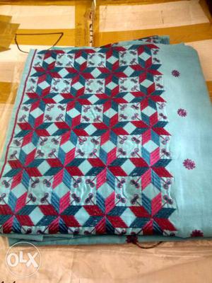 Traditional Phulkari fabric from the heart of