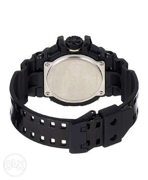 Black Casio Digital Chronograph smart Watch