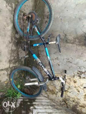 Blue And Black Ultimate BMX Bicycle