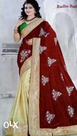 Brand New Sari With Blouse Piece.