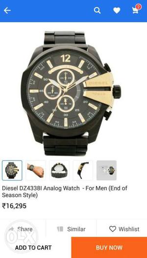 Diesel watch used only for 20 days