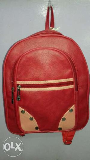 Imported Material Back Bag For Ladies Brand New