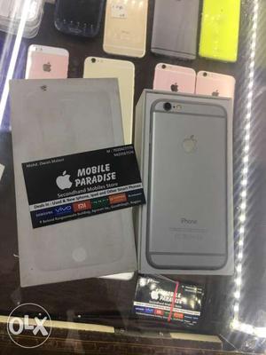 Iphone 6 16gb silver 13 months used Top
