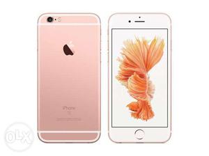 Iphone 6s 128 rose gold without any scratch