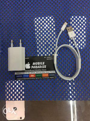 Iphone orignal charger & cable Brand new