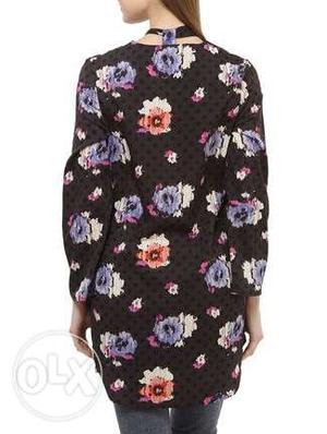 It's a polyester tunics.buy from