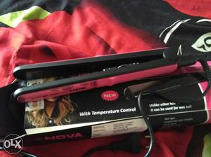 Nova Hair Staightner At cheap price With warranty
