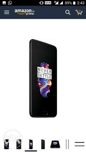 One plus gb rom 8 gb ram Purchase date 2 aug
