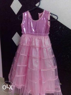 Party frock branded dress and in a very good for 5-6 year