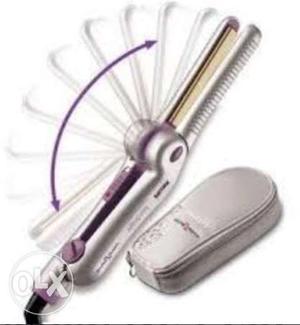 Philips SalonStraight-foldable & takes 30s to heat & with