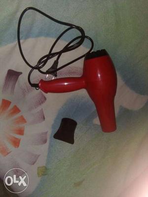 Red Electric Hair Blower