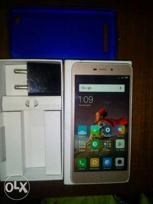 Redmi 4a only 4 months old With bill,box,charger