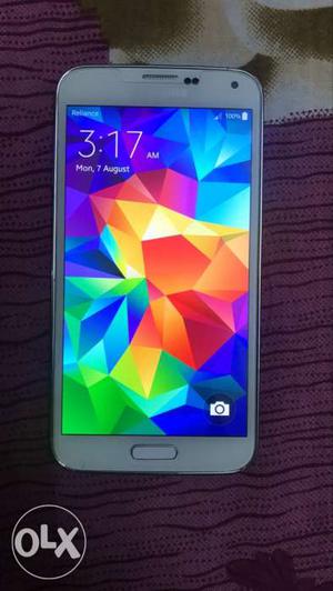 Samsung Galaxy S5 in perfect condition with
