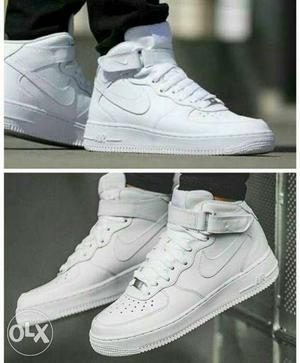 White Nike Air Max Collage
