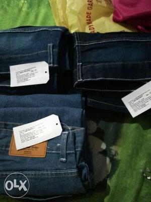 3 pec amrican indgo jeans(amazon brand) 3 color 36 size