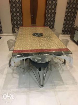 8seater dining table with chair