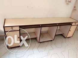 8x1.5 fit office table / Reading or computer table, only 3