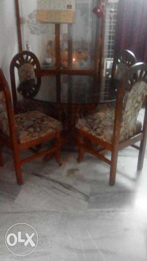 A wooden dining table for sale
