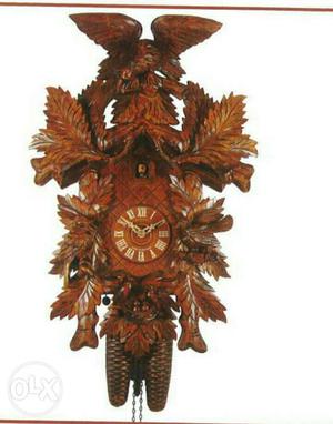 Authentic German Black Forest Cuckoo Clocks, 8days mechanism